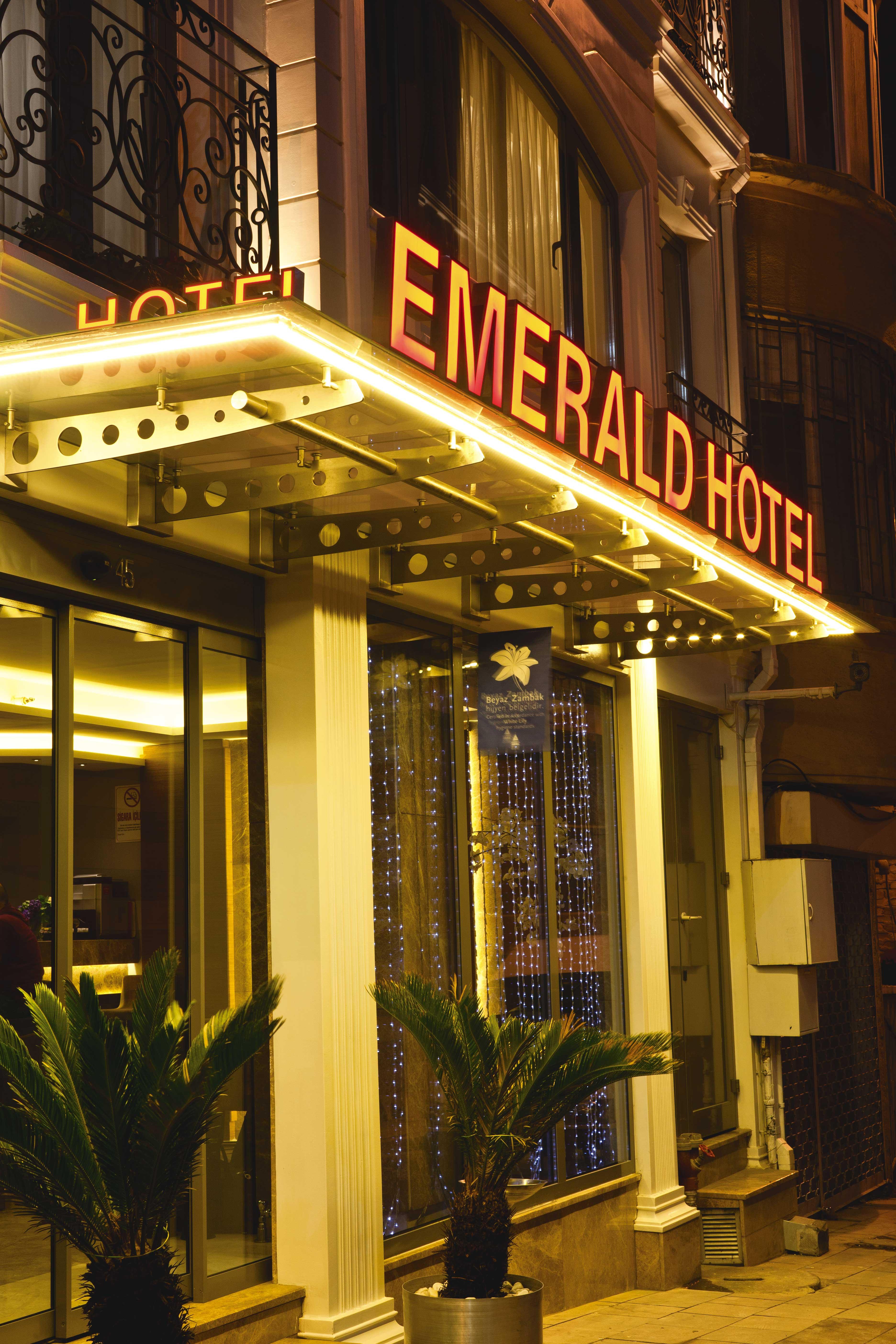 Emerald Hotel Istanbul Eksteriør billede