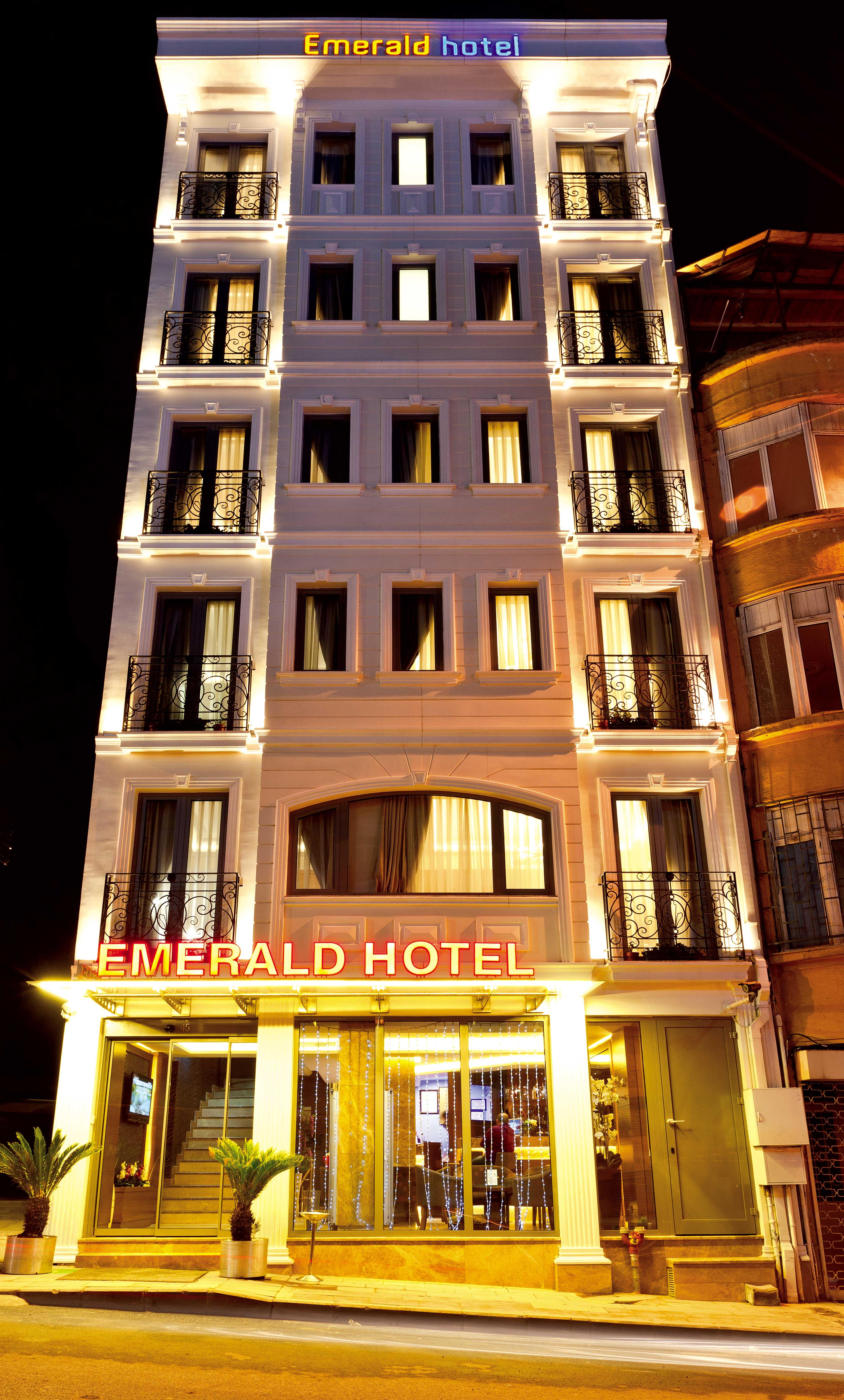 Emerald Hotel Istanbul Eksteriør billede